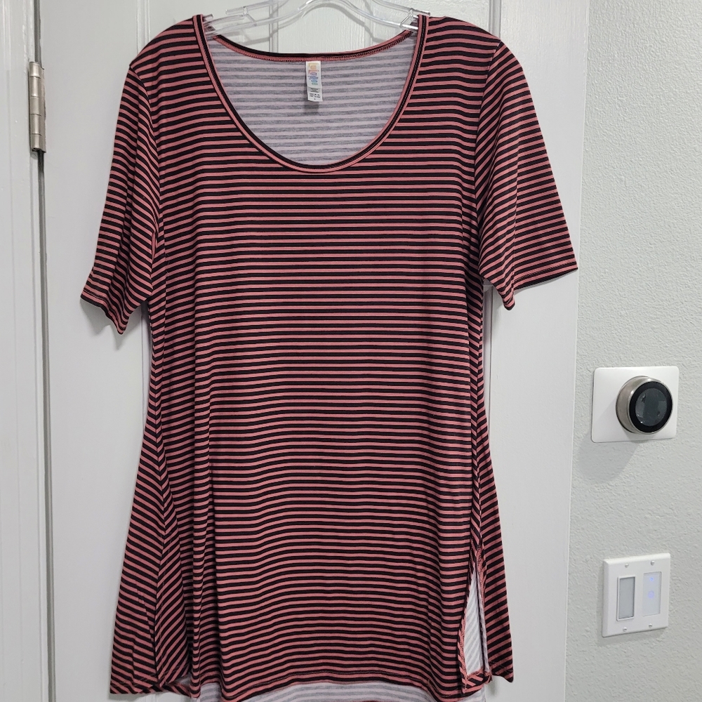 Striped Perfect Tee LuLaRoe great for nursing